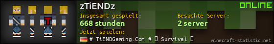 Benutzerleisten 560x90 für zTiENDz