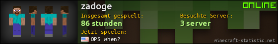 Benutzerleisten 560x90 für zadoge