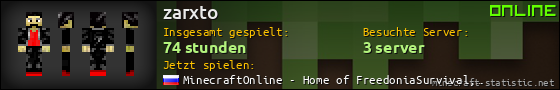 Benutzerleisten 560x90 für zarxto