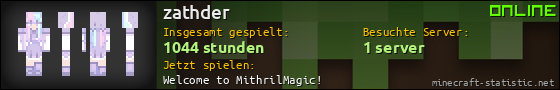 Benutzerleisten 560x90 für zathder