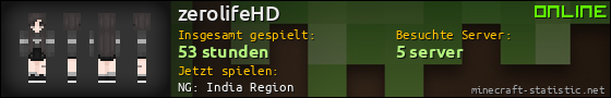 Benutzerleisten 560x90 für zerolifeHD