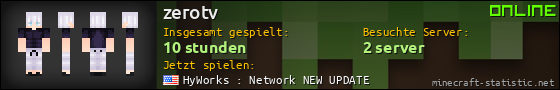 Benutzerleisten 560x90 für zerotv