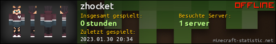 Benutzerleisten 560x90 für zhocket