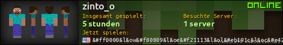 Benutzerleisten 560x90 für zinto_o
