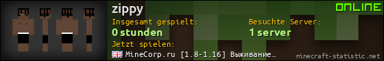 Benutzerleisten 560x90 für zippy