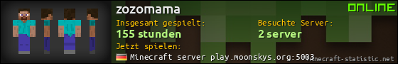 Benutzerleisten 560x90 für zozomama