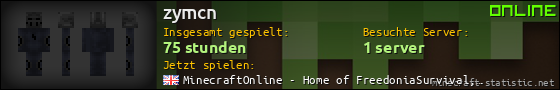 Benutzerleisten 560x90 für zymcn