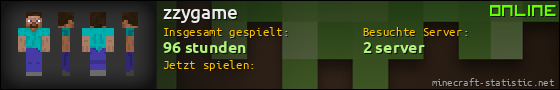 Benutzerleisten 560x90 für zzygame