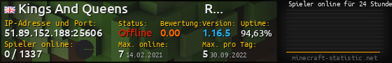 Userbar 560x90 mit Online-Player-Charts für Server 51.89.152.188:25606