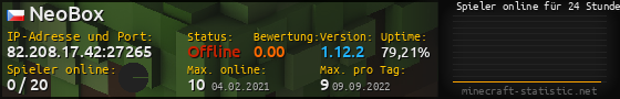 Userbar 560x90 mit Online-Player-Charts für Server 82.208.17.42:27265