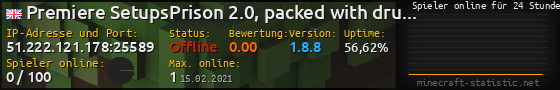 Userbar 560x90 mit Online-Player-Charts für Server 51.222.121.178:25589