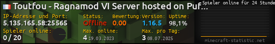 Userbar 560x90 mit Online-Player-Charts für Server 5.135.165.58:25565