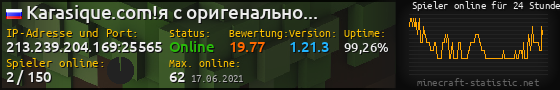 Userbar 560x90 mit Online-Player-Charts für Server 213.239.204.169:25565