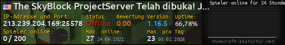Userbar 560x90 mit Online-Player-Charts für Server 213.239.204.169:25578