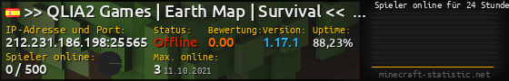 Userbar 560x90 mit Online-Player-Charts für Server 212.231.186.198:25565