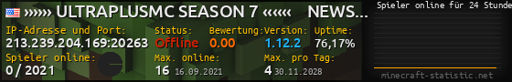 Userbar 560x90 mit Online-Player-Charts für Server 213.239.204.169:20263