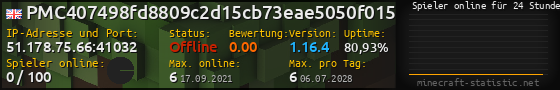 Userbar 560x90 mit Online-Player-Charts für Server 51.178.75.66:41032