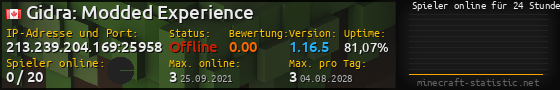 Userbar 560x90 mit Online-Player-Charts für Server 213.239.204.169:25958