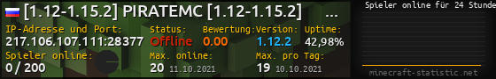 Userbar 560x90 mit Online-Player-Charts für Server 217.106.107.111:28377