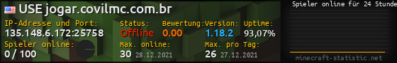 Userbar 560x90 mit Online-Player-Charts für Server 135.148.6.172:25758