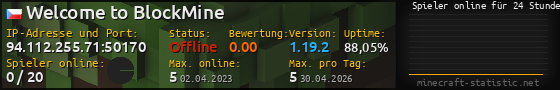 Userbar 560x90 mit Online-Player-Charts für Server 94.112.255.71:50170