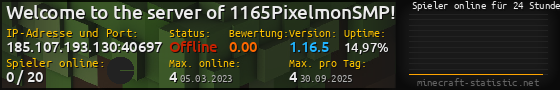 Userbar 560x90 mit Online-Player-Charts für Server 185.107.193.130:40697