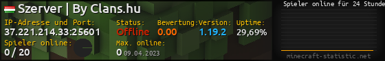 Userbar 560x90 mit Online-Player-Charts für Server 37.221.214.33:25601