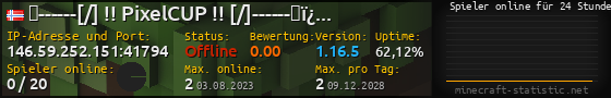 Userbar 560x90 mit Online-Player-Charts für Server 146.59.252.151:41794