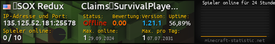 Userbar 560x90 mit Online-Player-Charts für Server 135.125.52.181:25578
