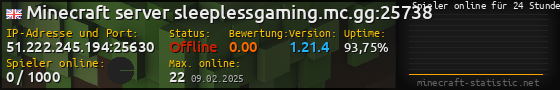 Userbar 560x90 mit Online-Player-Charts für Server 51.222.245.194:25630