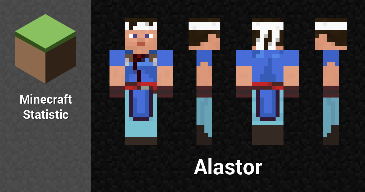 Alastor Minecraft Skin