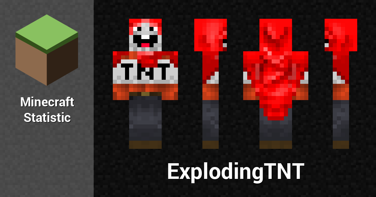 ExplodingTNT — Minecraft Player - Minecraft Statistics