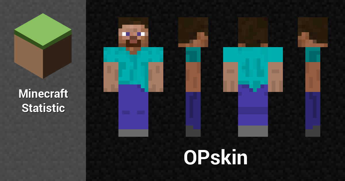 Opskin Minecraft Player Minecraft Statistics