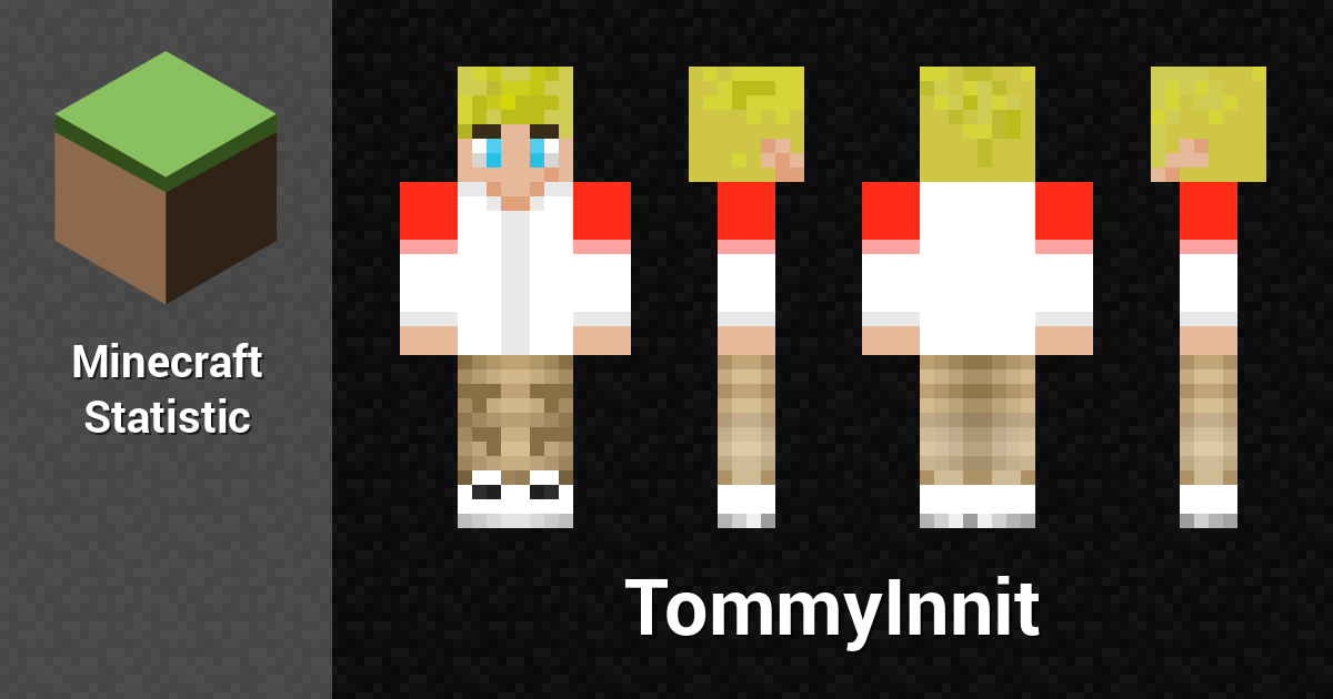 TommyInnit Minecraft Player - Minecraft Statistics