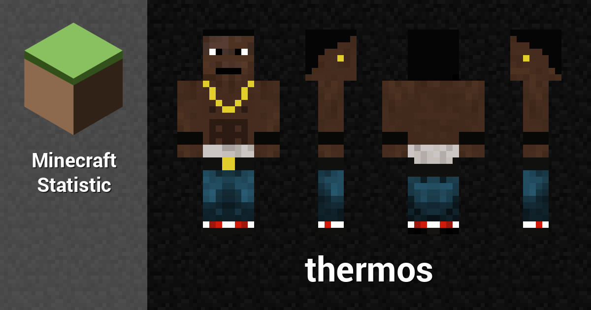 Thermos Minecraft Player Minecraft Statistics