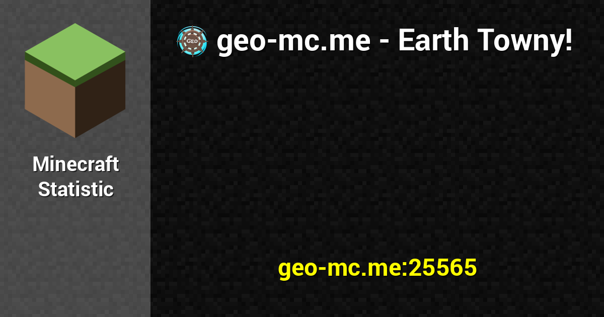 Geo Mc Me Earth Towny Geo Mc Me Minecraft Server