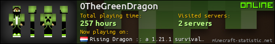 0TheGreenDragon userbar 560x90