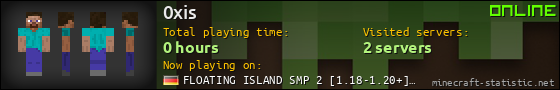 0xis userbar 560x90