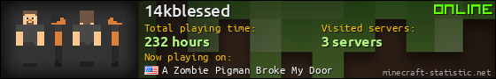 14kblessed userbar 560x90