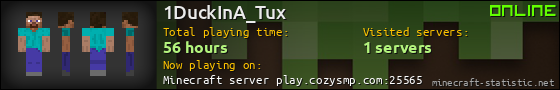 1DuckInA_Tux userbar 560x90