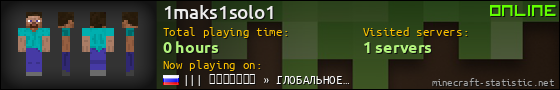 1maks1solo1 userbar 560x90