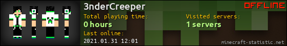 3nderCreeper userbar 560x90