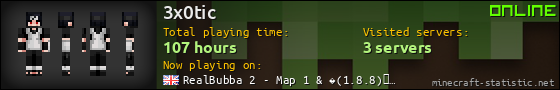 3x0tic userbar 560x90