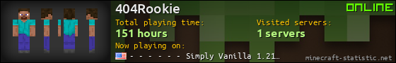 404Rookie userbar 560x90