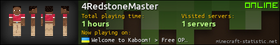 4RedstoneMaster userbar 560x90