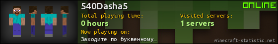 540Dasha5 userbar 560x90