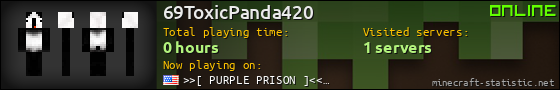 69ToxicPanda420 userbar 560x90