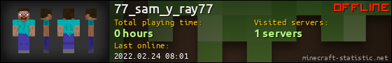 77_sam_y_ray77 userbar 560x90