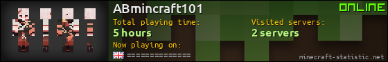 ABmincraft101 userbar 560x90