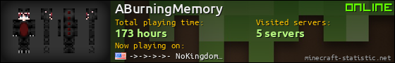 ABurningMemory userbar 560x90